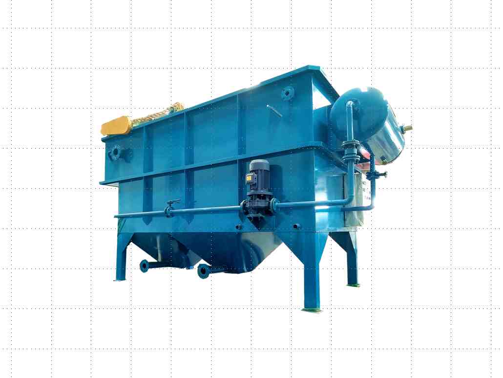 600噸廢水處理采用怎么樣的氣浮機(jī)？-樂(lè)中環(huán)保